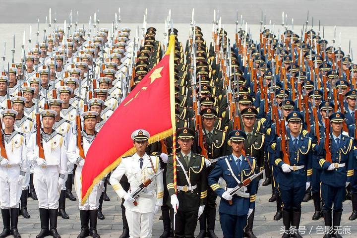 三军仪仗队升国旗仪式，荣耀与庄重的象征，三军仪仗队升国旗仪式，荣耀与庄重的国威展现