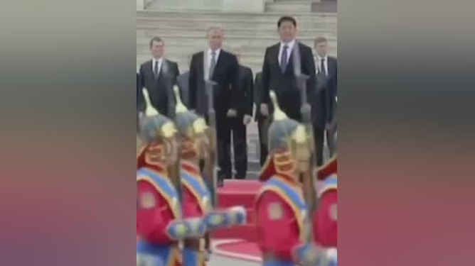 普京来华访问检阅三军仪仗队视频，展现中俄友谊与军事合作的深刻内涵，普京访华检阅三军仪仗队，中俄友谊与军事合作的见证