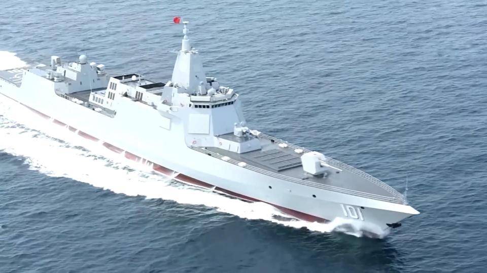 揭秘中国海军新力量，055109号舰，揭秘中国海军新力量，055109号舰亮相展露锋芒