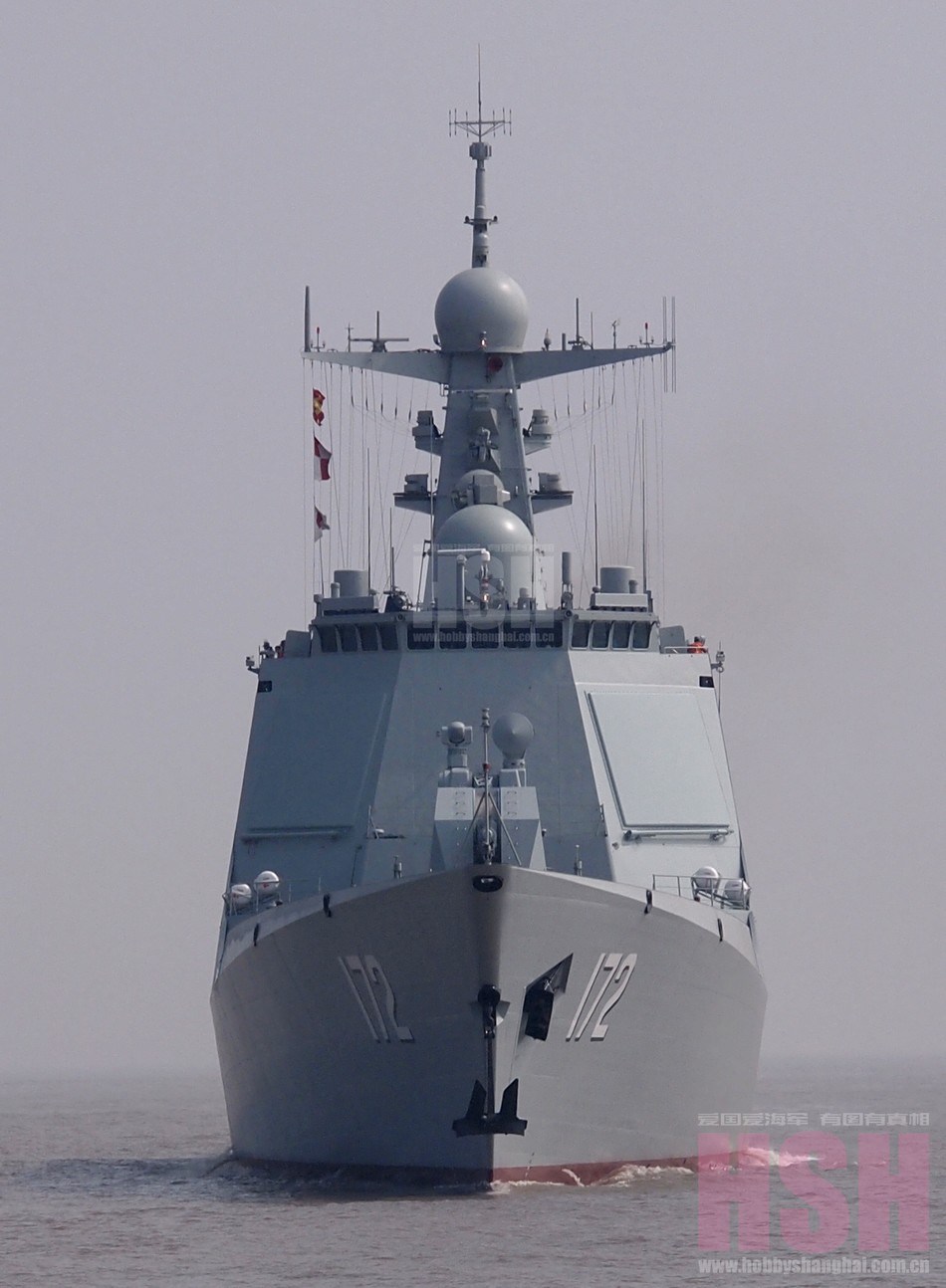 昆明驱逐舰052D，中国海军的新锐力量，中国海军新锐力量，昆明驱逐舰052D亮相