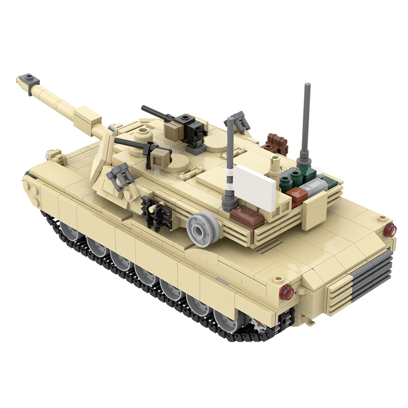 M1A2艾布拉姆斯积木，探索积木的无限可能，M1A2艾布拉姆斯积木，探索无限可能的创意世界