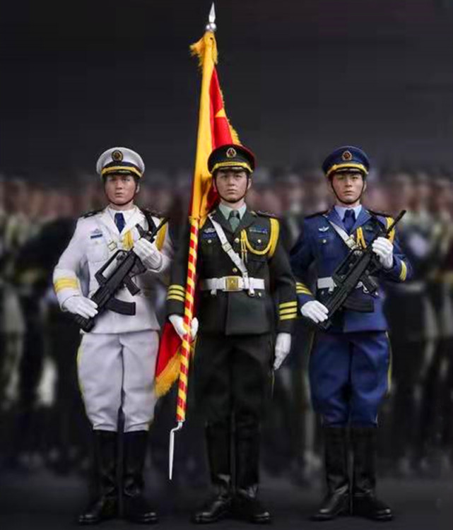 解放军女仪仗队军服，荣耀与力量的象征，解放军女仪仗队军服，荣耀与力量的标志
