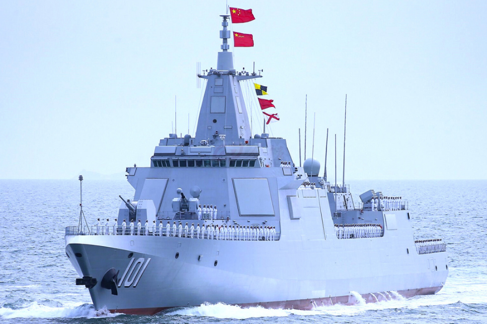 探索中国海军新力量，055型驱逐舰103号，揭秘中国海军新力量，055型驱逐舰103号重磅登场