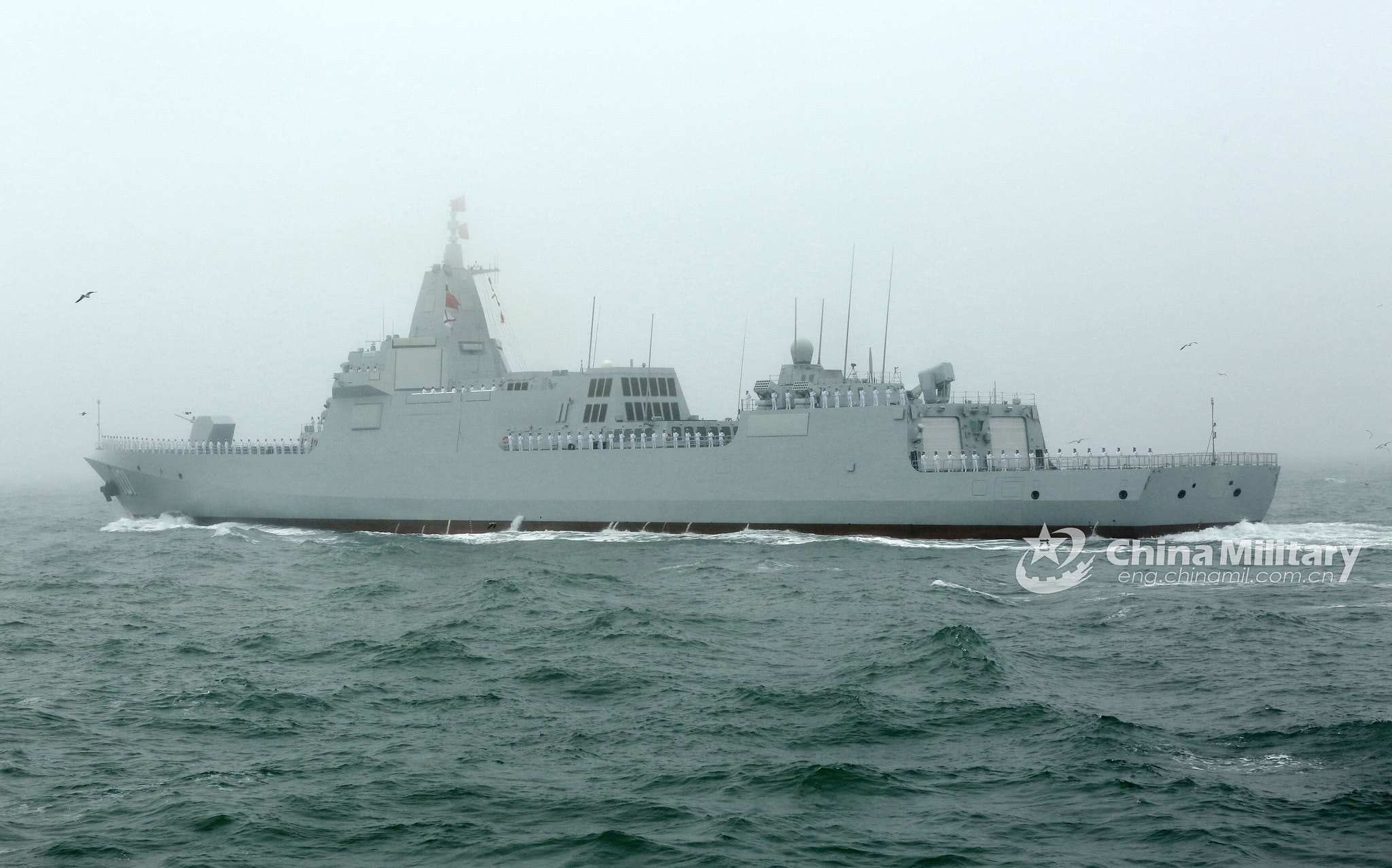 泉州舰055大驱，中国海军的新型骄傲，中国海军新星，泉州舰055大驱的骄傲