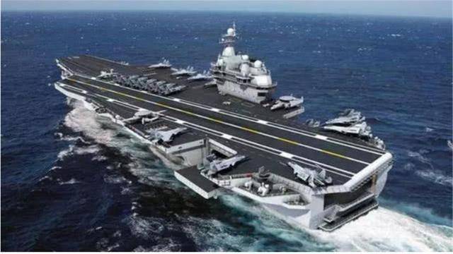 中国海军新里程碑，003航母下水仪式隆重举行，中国海军新里程碑，003航母下水仪式盛大举行