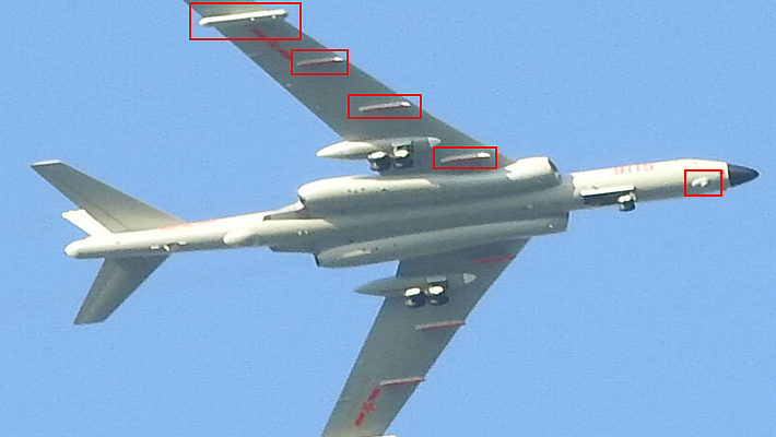 轰-6G轰炸机挂弹，空中巨鹰的崭新力量，轰-6G轰炸机挂弹展示，空中巨鹰的强悍实力
