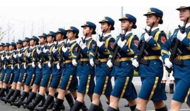 三军仪仗队中的璀璨明珠——程诚军花，三军仪仗队中的璀璨明珠，程诚军花风采展