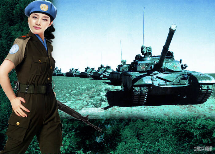 中国女兵图片，展现铿��t的力量与风采，中国女兵风采，铿锵力量展现巾帼英姿
