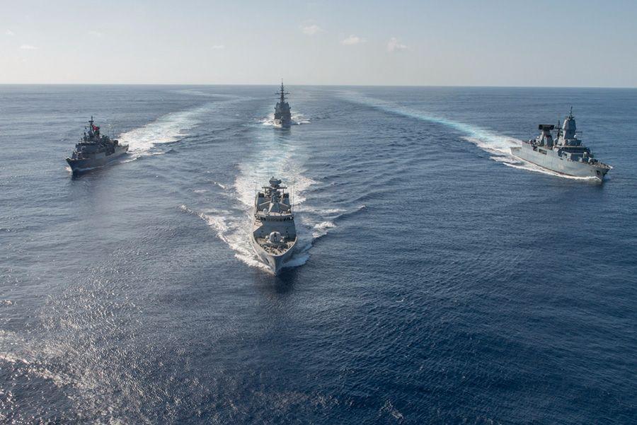 海军巨舰抵达波罗的海，国际海域的新篇章，海军巨舰进驻波罗的海，开启国际海域新篇章