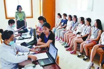中国女兵体检项目概述，中国女兵体检项目概览