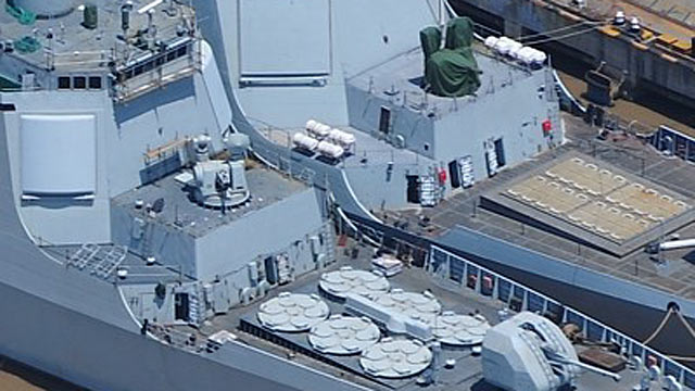 关于中国海军新型驱逐舰052D型垂发单元数量的探讨，中国海军新型驱逐舰052D型垂发单元数量探讨