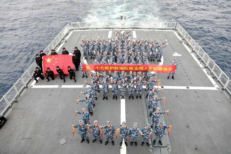致敬中国海军，祝福海军力量繁荣昌盛，致敬中国海军，祈愿海军力量蓬勃发展