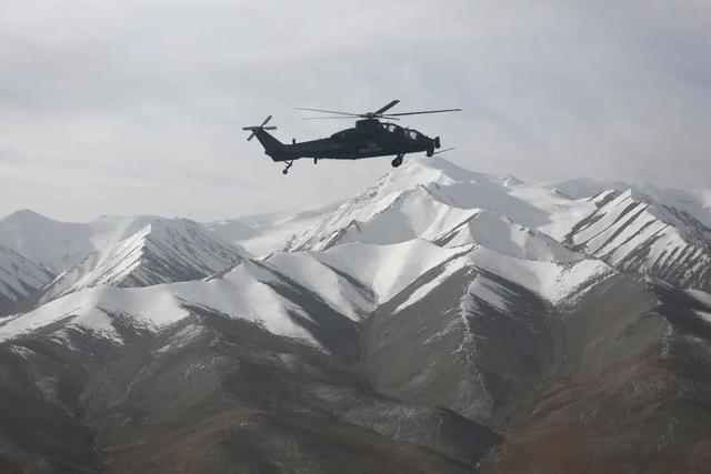 武直-10高原，空中力量的高原先锋，武直-10高原，空中力量的先锋展现