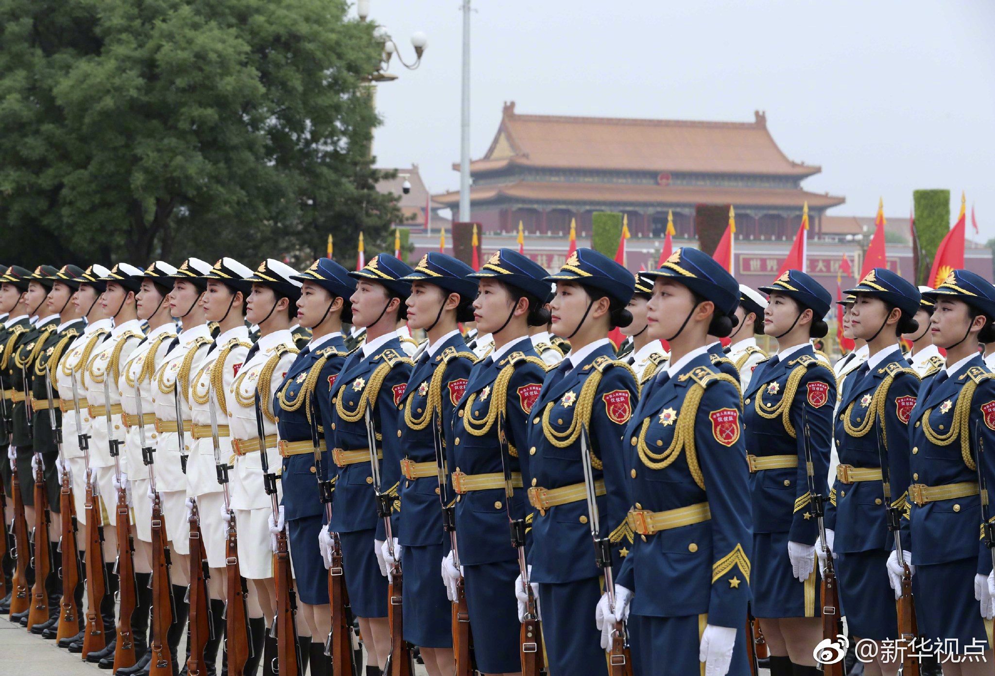 中国人民解放军仪仗队女兵方阵人数，展现新时代巾帼英雄风采，中国人民解放军仪仗队女兵方阵规模，展现新时代巾帼英雄风采