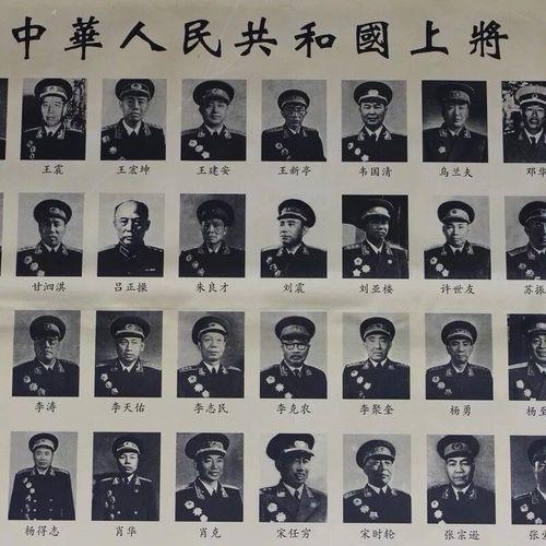 中国历史上的名将，探寻中国军队历史上的57位上将，中国历史上的名将探寻，中国军队历史上的57位上将传奇