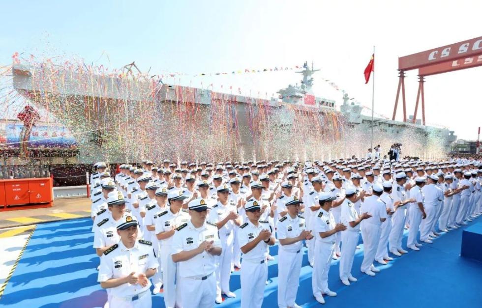 第三艘航母剪彩仪式视频，见证国家海军力量的崭新里程碑，第三艘航母剪彩仪式视频，见证海军力量的崭新里程碑时刻