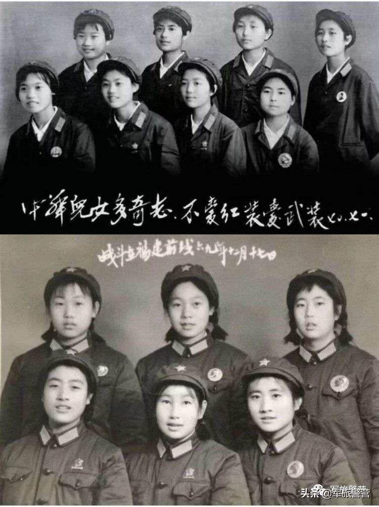 探索历史之美，65式军装女兵大图片大全，探索历史之美，珍贵65式军装女兵图片大全集