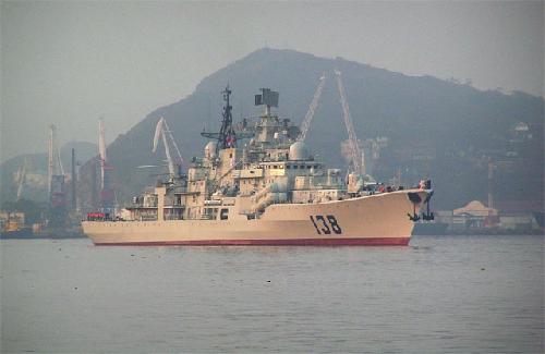 探索中国海军的杰出代表，138号驱逐舰，揭秘中国海军杰出代表，138号驱逐舰的传奇之旅