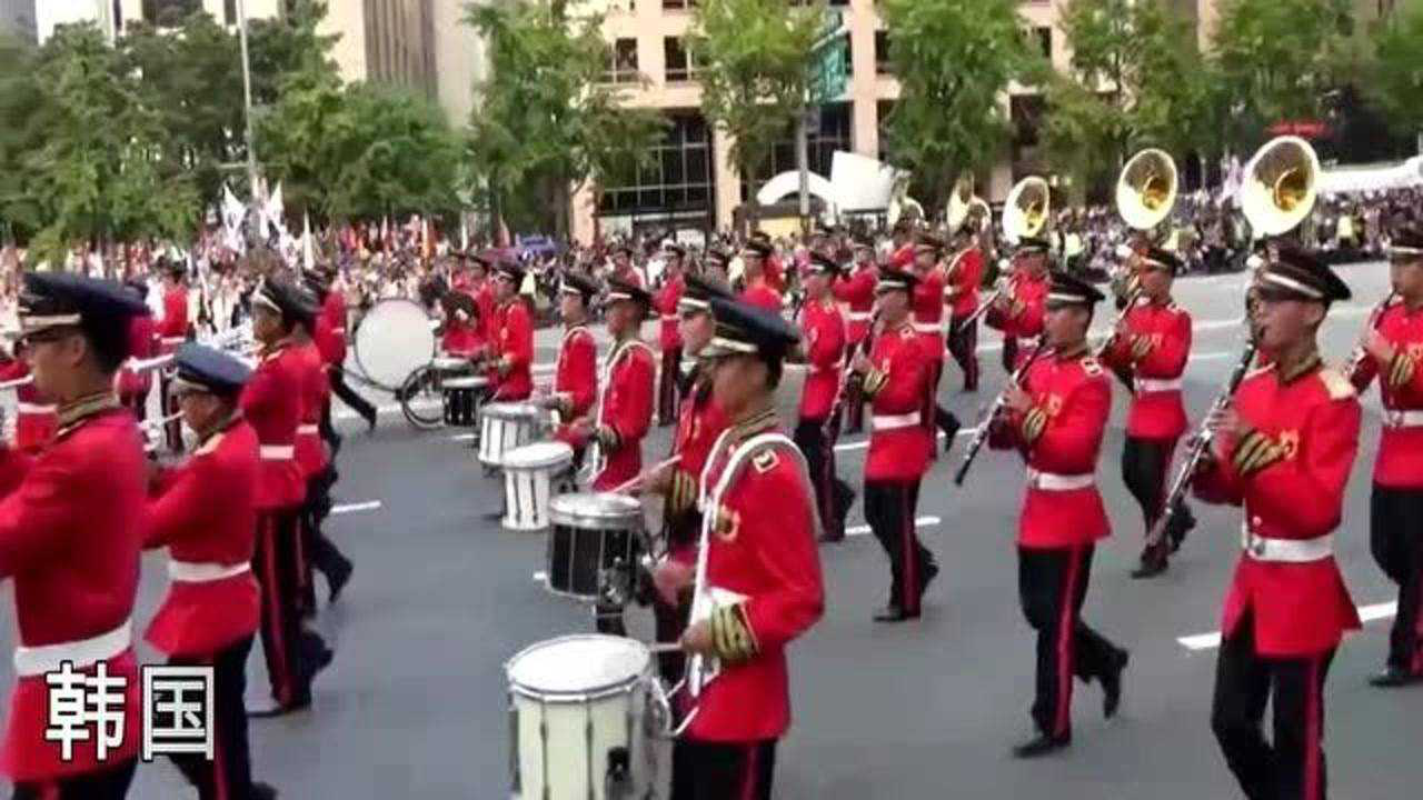 韩国阅兵音乐，传统与现代的完美融合，韩国阅兵音乐，传统与现代的和谐交融