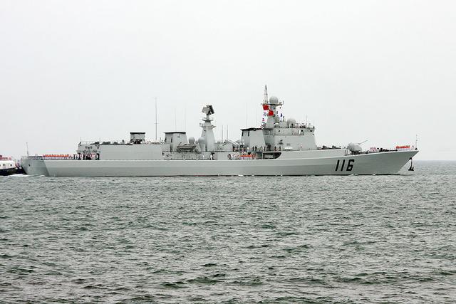 石家庄号驱逐舰，展现中国海军力量的照片，石家庄号驱逐舰，中国海军力量的缩影