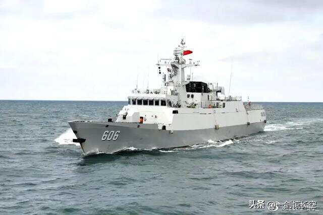 中国056型护卫舰辛集号，护卫海洋，彰显力量，中国辛集号护卫舰，护卫海洋，彰显力量