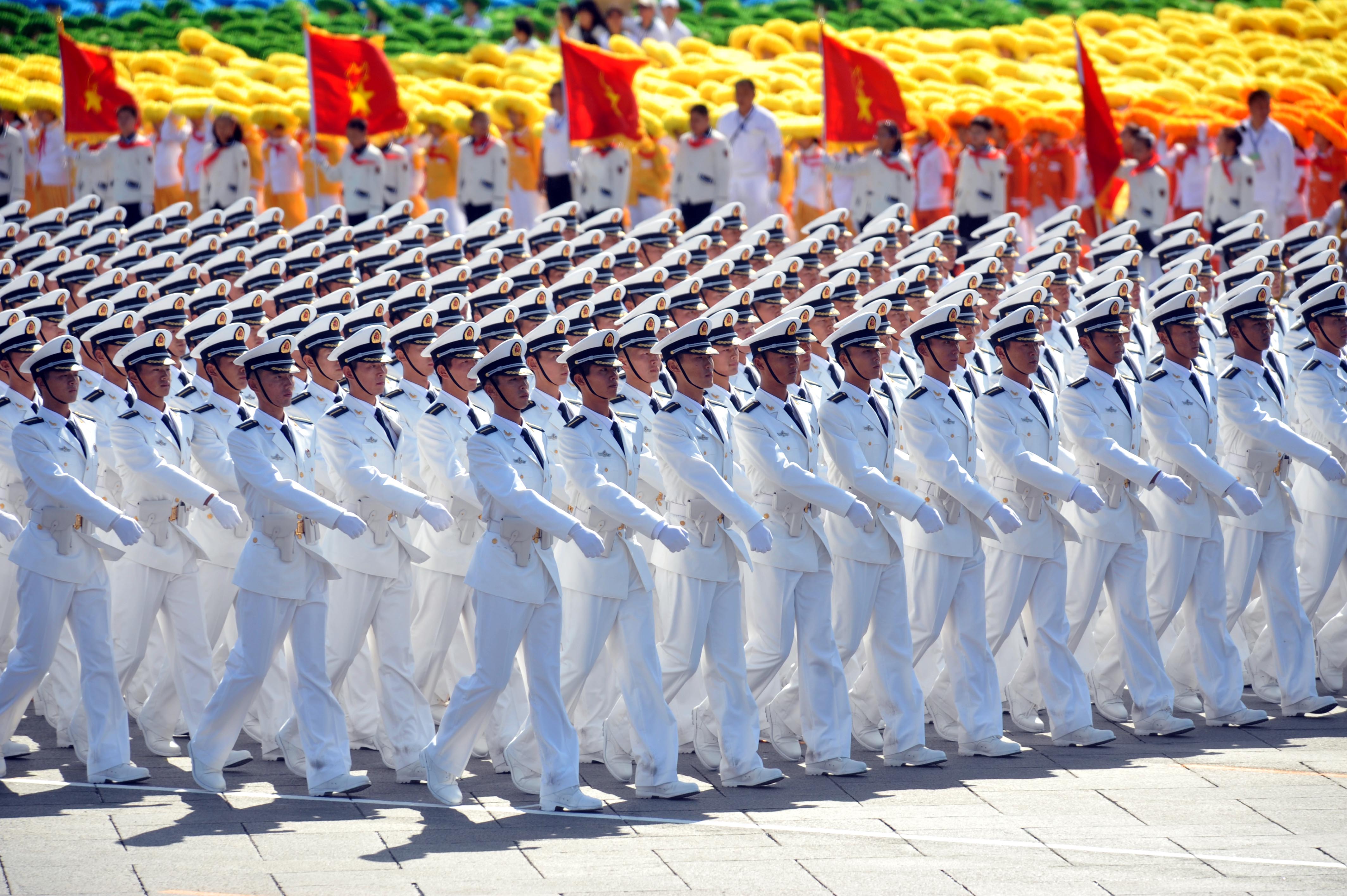人民海军阅兵仪式，展现中国力量的壮丽画卷，人民海军阅兵仪式，中国力量的海上壮丽画卷