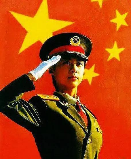 中国女兵的图片大全，荣耀与力量的象征，中国女兵风采，荣耀与力量的象征图片大全集