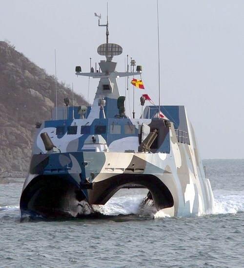 中国建造的大型导弹快艇，力量与速度的完美结合，中国大型导弹快艇，力量与速度的巅峰结合