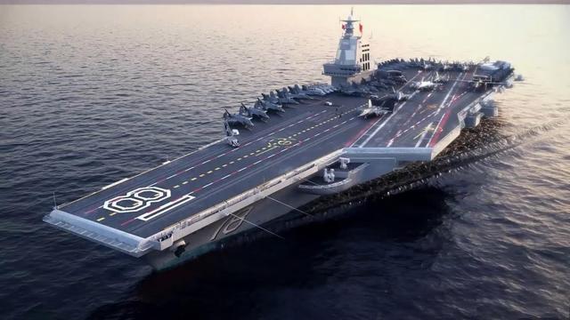 中国首艘电磁弹射航母，新时代的海洋强国战略支柱，中国首艘电磁弹射航母，新时代海洋强国战略核心力量