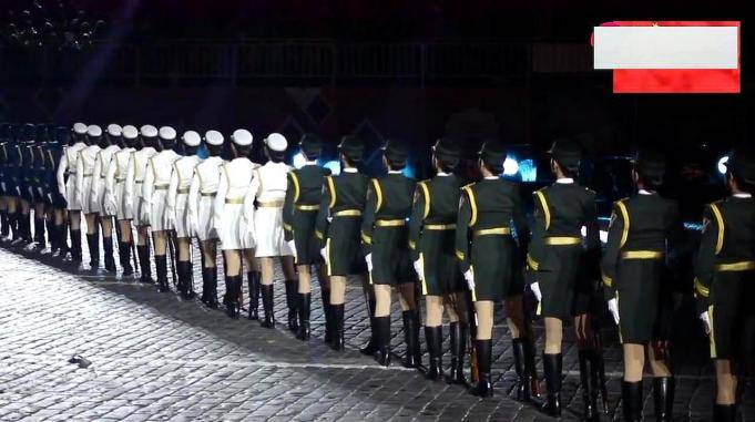 中国女兵仪仗队参加白俄罗斯阅兵，彰显军事交流与友谊的力量，中国女兵仪仗队亮相白俄罗斯阅兵，展现军事友谊与力量风采