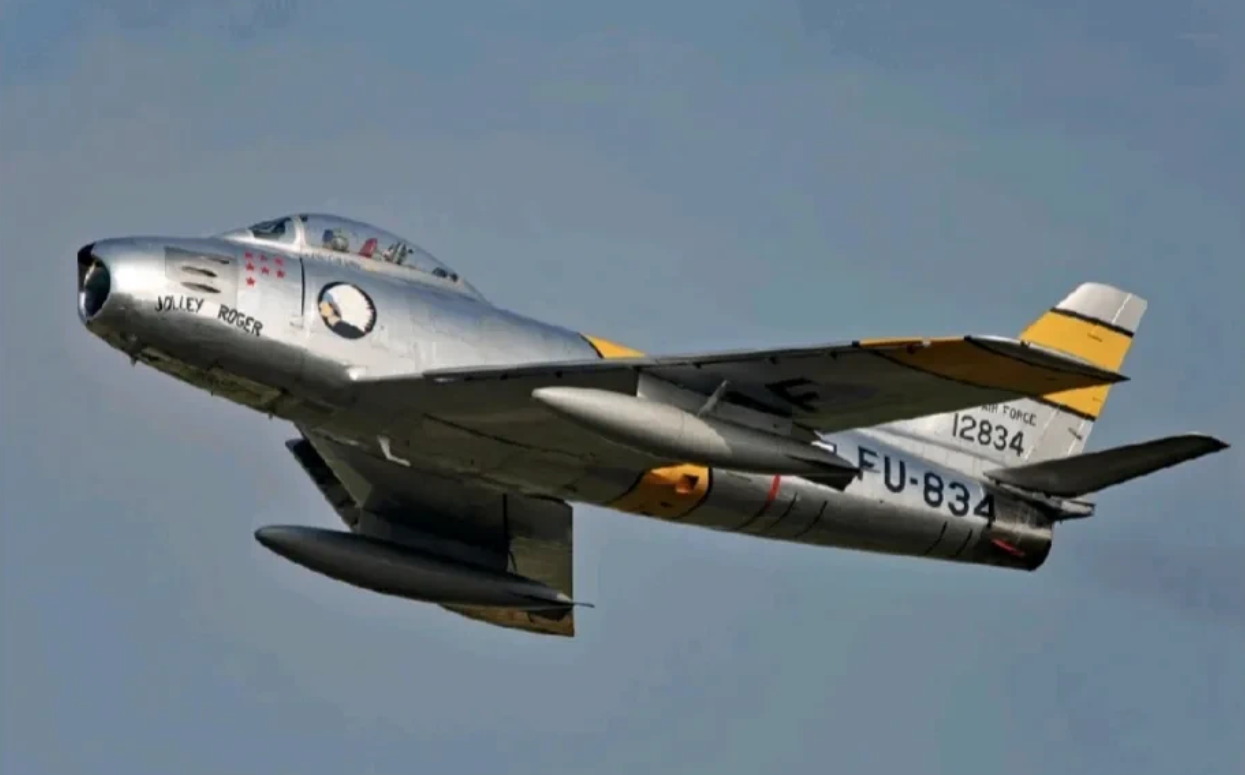 F86佩刀战斗机与米格15，冷战时期的空中对决，冷战时期空中对决，F86佩刀战斗机与米格15的对决