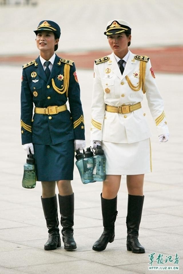 阅兵女仪仗队，荣耀与风采的展现，阅兵女仪仗队，荣耀与风采的璀璨展现