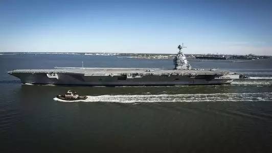 美国杰拉德·福特号航空母舰，力量与技术的象征，美国杰拉德·福特号航空母舰，力量与技术的巅峰标志