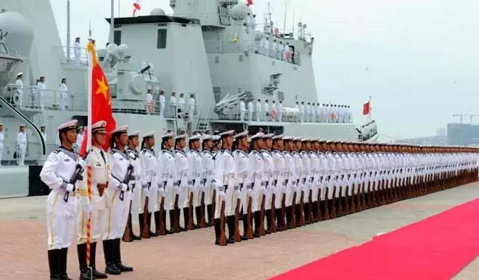 南海大阅兵短视频，展现海上力量的壮丽画卷，南海大阅兵短视频，海上力量的壮丽画卷展示