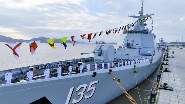 海军渭南舰，展现中国海军力量的重要标志，海军渭南舰，中国海军力量的重要象征与标志