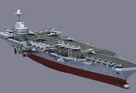揭秘巨型航母，五十万吨的海洋巨兽，揭秘五十万吨巨型航母，海洋巨兽的震撼力量