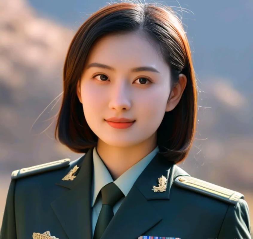 女兵飒爽英姿，当代社会的独特风景线，女兵英姿飒爽，当代社会的独特风景线风采展示