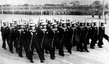 51年海军阅兵方队，荣耀的历程与海军力量的展示，海军荣耀历程，阅兵方队展现中国海军力量
