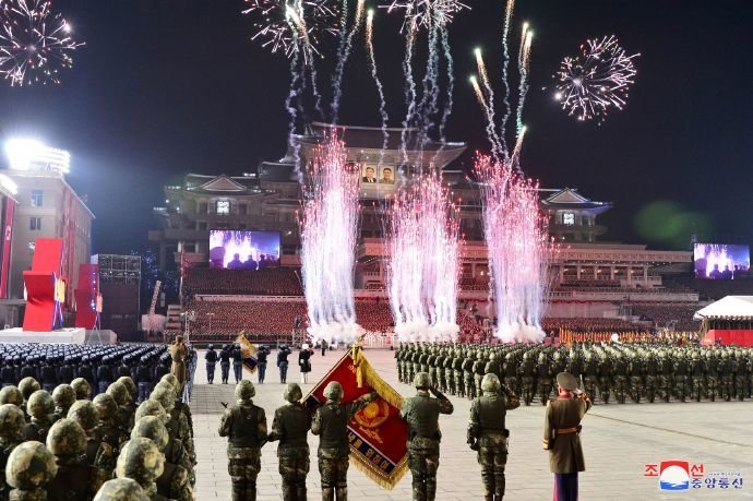 朝鲜军事活动现场，一窥军事力量的风采，朝鲜军事力量风采一瞥，现场直击军事活动
