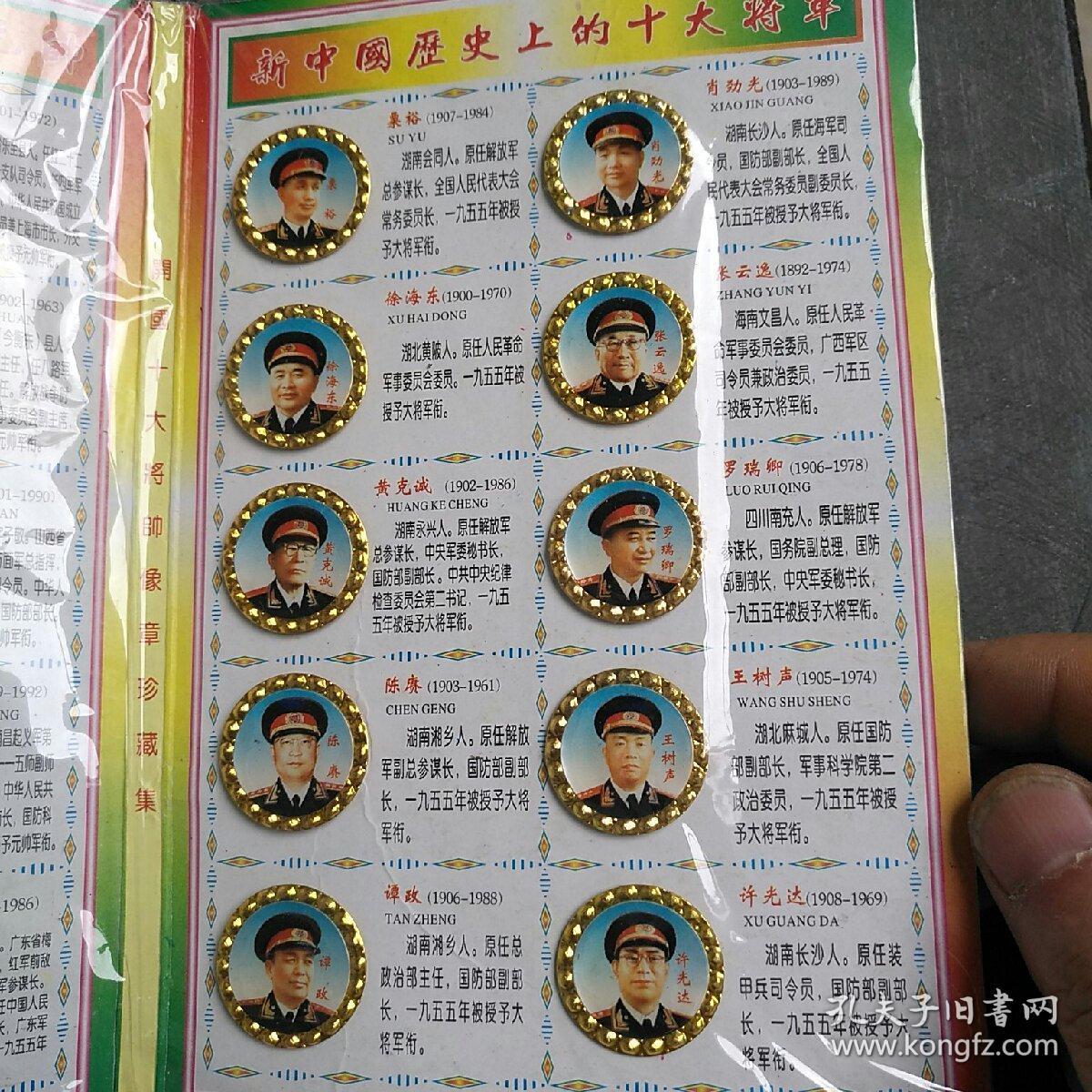 十大将军详解，历史上的英勇传奇，十大将军的历史英勇传奇详解