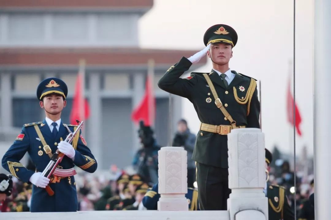 中国人民解放军仪仗队升国旗仪式，荣耀与庄严的象征，中国人民解放军仪仗队升国旗仪式，荣耀与庄严的国粹展现
