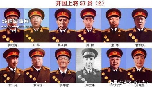 中国六星上将名单及其卓越贡献，中国六星上将名单与他们的卓越贡献概览