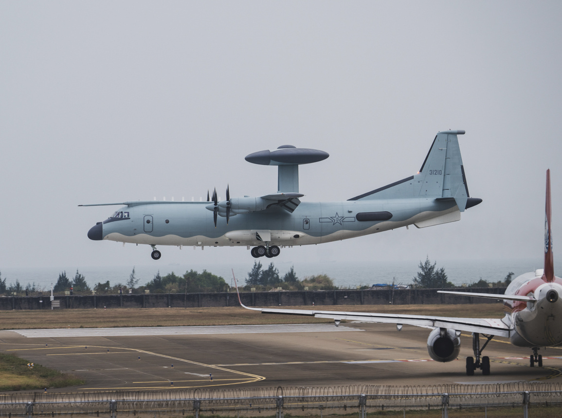 直-18预警机在编队中的距离掌控与战术应用,直-18预警机,距离掌控与战术应用解析