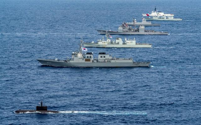 环太军演图片,揭示全球军事合作与竞争的缩影,环太军演图片,全球军事合作与竞争的缩影展示