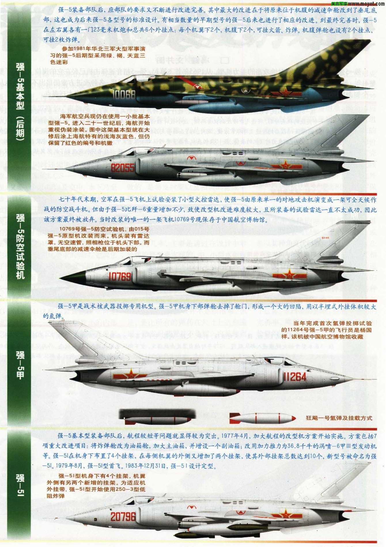 强5攻击机各型号性能参数详解,强5攻击机各型号性能参数全面解析