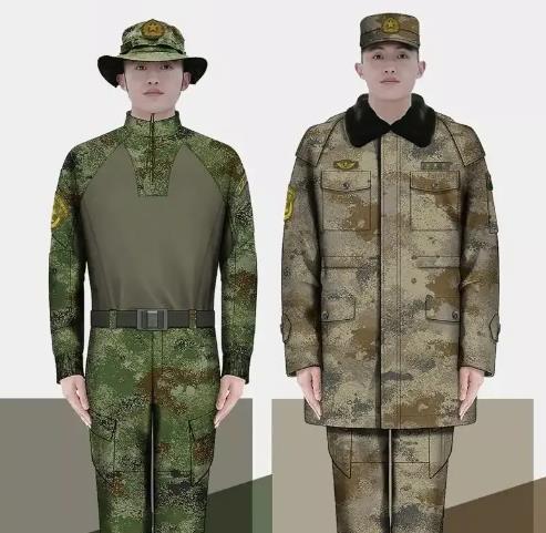 解放军2021款迷彩服，新时代军需的新标杆，解放军新时代军需典范，2021款迷彩服亮相，引领新时代潮流风向标